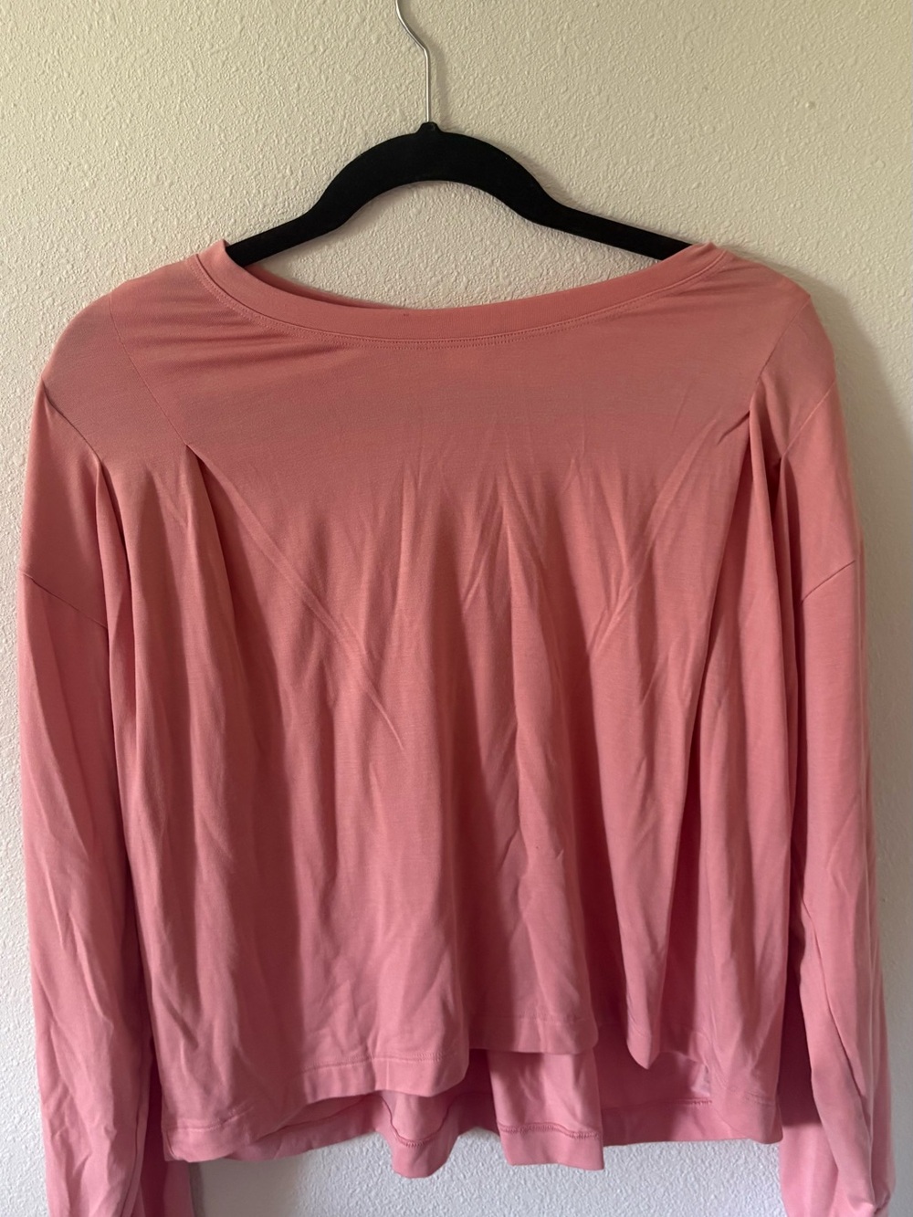 Athleta Women's Pink Long sleeve Top
